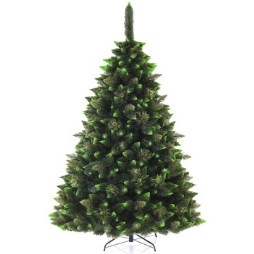 Choinka sztuczna 150cm Sosna z szyszkami PREMIUM + stojak