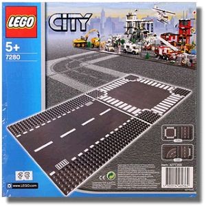 Lego City 7280 - ulica i skrzyżowanie
