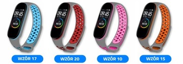 РЕМЕНЬ ДЛЯ XIAOMI MI BAND 3/4 — МНОГО ЦВЕТОВ