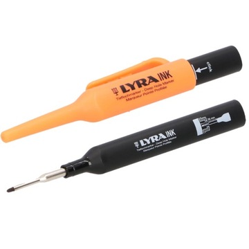 Маркер строительный для отверстий LYRA, черный