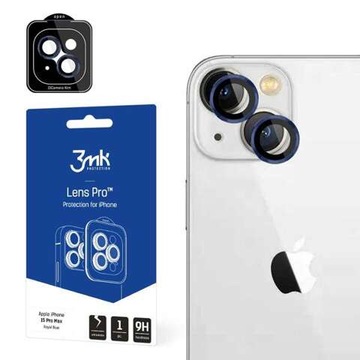 Szkło na aparat do iPhone 15 Pro Max, 3mk Lens Pro