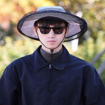 МОСКИТНАЯ СЕТКА ДЛЯ ШАПКИ ДЛЯ ЗАЩИТЫ ГОЛОВЫ ОТ КОМАРОВ И НАСЕКОМЫХ ДЛЯ ОХОТЫ