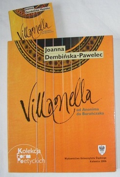 VILLANELLA Od Anonima do Barańczaka + ZAKŁADKA !