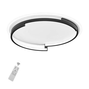 Lampa sufitowa nowoczesna LED 40W ściemniana pilot