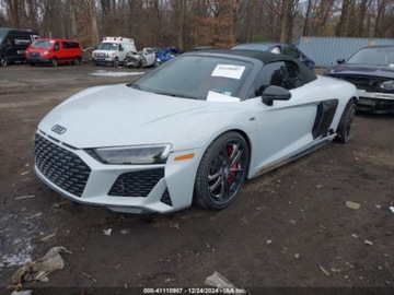 Audi R8 II 2023 Audi R8 Coupe 2023r., SPYDER V10 PERFORMANCE QUATTRO S TRONIC, od ubezpiec, zdjęcie 2
