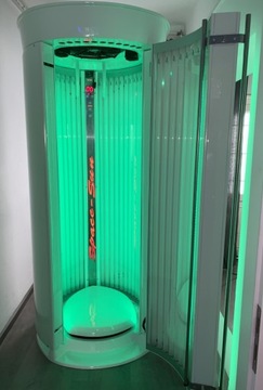 SOLARIUM STOJĄCE SPACE SUN S-200 WIBRA BRYZA MP-3