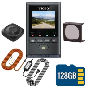 Kamera samochodowa VIOFO A119 MINI 2 Ultra Set
