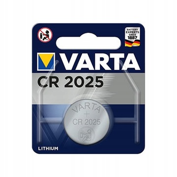 VARTA BATERIA CR 2025 CR2025 PROFESSIONAL 1 SZTUKA