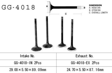 VESRAH ZAWÓR SSĄCY KAWASAKI KLR 250 85-05 EN 450