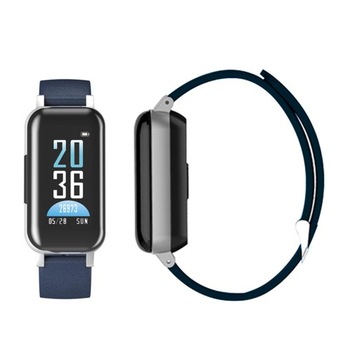 Беспроводные бинауральные наушники 2-в-1, синие