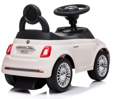 Ходунки-толкачи Fiat 500 - Gelato белый