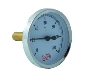 Termometr bimetaliczny 0-120 C GOSHE 100 mm