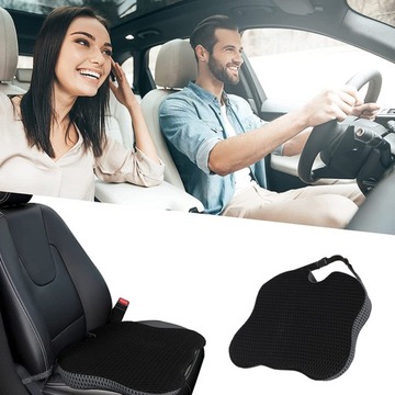 ПОДУШКА АВТОМОБИЛЬНОГО СИДЕНЬЯ КЛИН ПЕНА С ПАМЯТИЮ ПОДЪЕМА