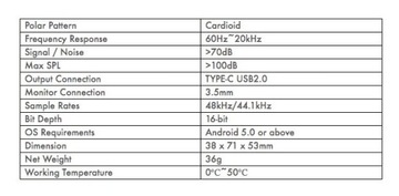 Микрофон-пушка Comica CVM-VS09TC USB-C