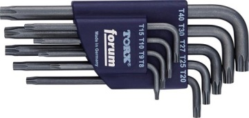 Sada klíčů Torx T8-40 ks se stopkou, 8711060 Forum