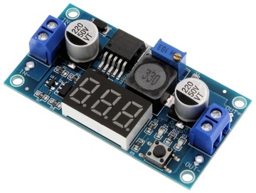 Przetwornica DC Step-Down LM2596 woltomierz LED 3A