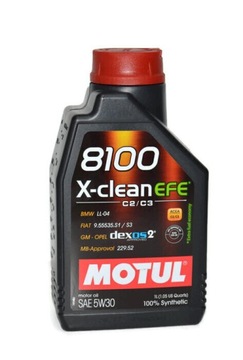 OMT 5W30 8100 EFE 1L OLEJ MOTUL 5W30 1L X-CLEAN 8100 EFE C2/C3 / DPF / SN /