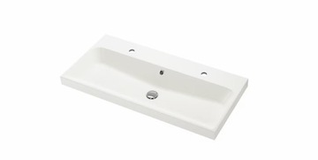 IKEA BACKSJON Umywalka, biały, 100x48 cm