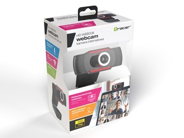 INTERNETOWA KAMERA HD WEBCAM Z MIKROFONEM NA USB