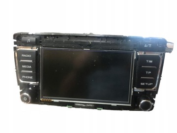 RADIO SKODA YETI 1Z0035156N USZKODZONY GUZIK