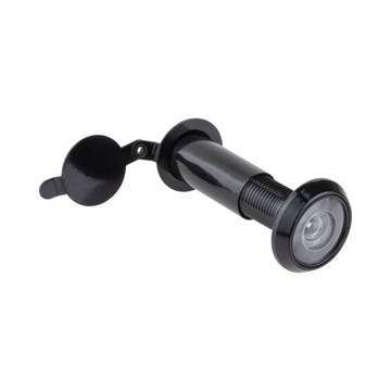 Wizjer drzwiowy Judasz fi14 35-55mm Czarny Mat