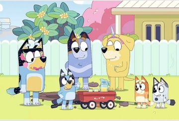 ПАЗЛ 100 Merry WORLD BLUEY TREFL16471