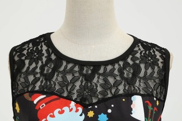 Dresses For Women 2023 Christmas Sleeveless Lace H