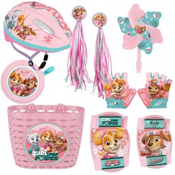ШЛЕМ ЗАЩИТНЫЙ СПОРТИВНЫЙ ВЕЛОСИПЕДНЫЙ, РЕГУЛИРУЕМЫЙ, ДЕТСКИЙ S PAW PATROL 48-52