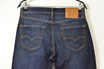 LEVIS strauss MODEL 511 SPODNIE MĘSKIE JEANS W32 L30