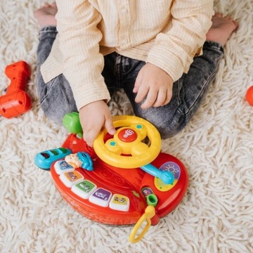Интерактивный руль VTech для маленького раллийного гонщика