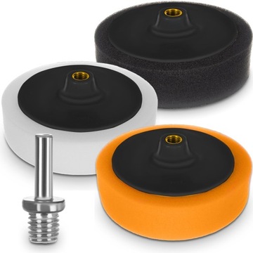 Набор полировальных паст Menzerna для полировки краски, губчатые подушечки 150 мм