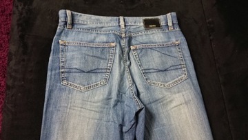 spodnie HUGO BOSS 32/34 super TEXAS cienki jeans