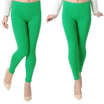 LEGGINSY GETRY LEGINSY DŁUGIE ZIELONE 6XL 52