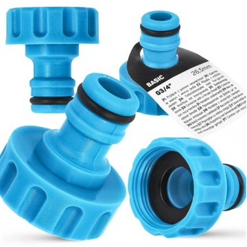 Шланг с соединительным краном и резьбой GW 3/4 Соединительная резьба IDEAL CELLFAST 3/4 дюйма