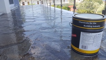 ПРОЗРАЧНАЯ смола, балконная терраса для ремонта плитки