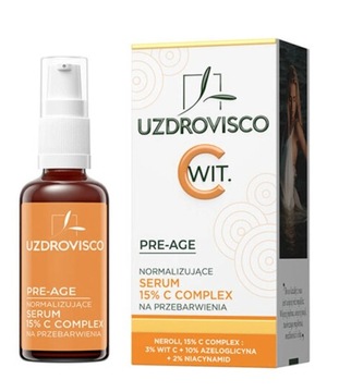 Serum Do Twarzy Normalizujące Na Przebarwienia 15 % C Complex 30 Ml - Uzdro
