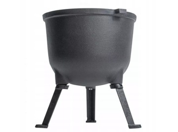 Чугунный охотничий казан, 5 л.