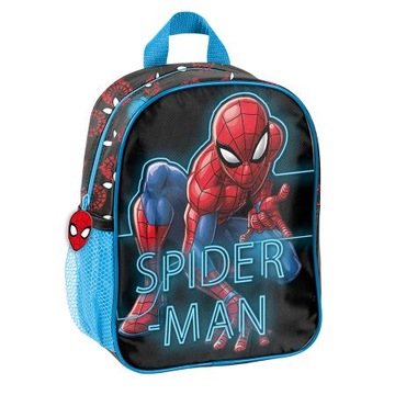 Plecak przedszkolny jednokomorowy Spiderman Paso chłopcy Wielokolorowy