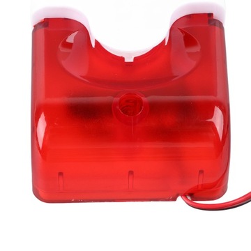 Przewodowy alarm stroboskopowy, migające światło 220 V, sygnał dźwiękowy