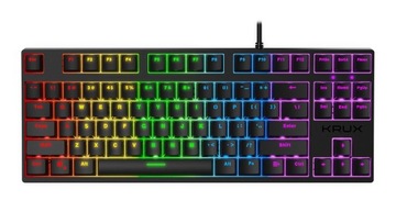 Klawiatura mechaniczna KRUX Atax RGB Outemu Blue