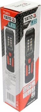 YATO LAMPA LATARKA WARSZTATOWA 2w1 LED MAGNES HACZYK 2 SZTUKI YT-08513