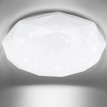 НАКЛАДНОЙ СВЕТОДИОДНЫЙ ПОТОЛОЧНЫЙ СВЕТИЛЬНИК 24ВТ ЗВЕЗДЫ