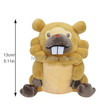 Pokemon Plush Toys Fit Bidoof Soft Stuffed Toys Japan Movie Anime Bidoof Bi