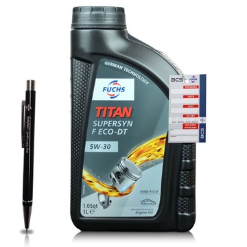 1 LITR FUCHS TITAN SUPERSYN F ECO-DT 5W30 OLEJ SILNIKOWY 1L - DYSTRYBUTOR