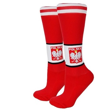 Getry piłkarskie skarpetogetry POLSKA - M - (37-41)