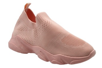 SNEAKERSY RÓŻOWE DAMSKIE SKARPETA LEKKIE 40