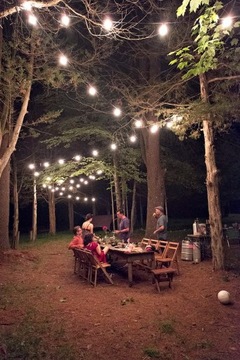 СВЕТОВЫЕ ГИРЛЯНДЫ НАРУЖНЫЕ САДОВЫЕ ЛАМПЫ 10М ЭНЕРГОСБЕРЕГАЮЩИЕ СВЕТОДИОДНЫЕ IP65