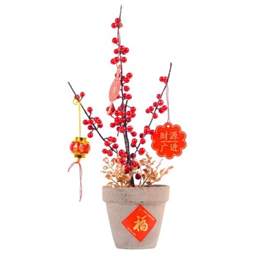 Sztuczny kwiat doniczkowy Bonsai Decor Lucky