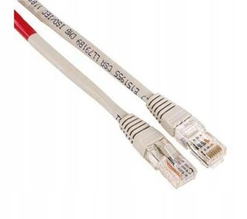 Kabel sieciowy CAT5e RJ45 M/M KROSOWANY Crossover szary 3m. HAMA