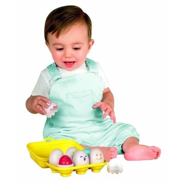 TOMY HAPPY EGGS Сортировщик яиц со звуком для малышей